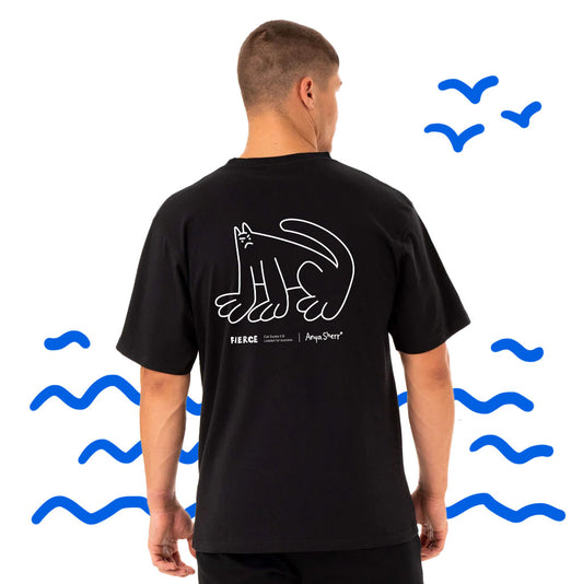 Fierce Cat Dude - T-Shirt