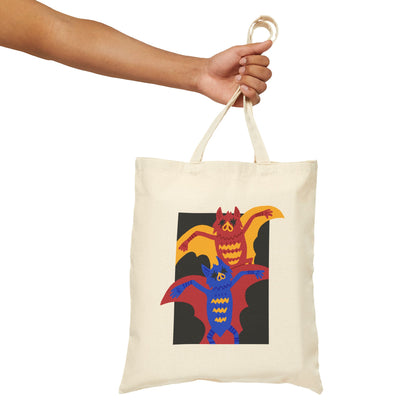 The Bat Dance (The Jungle Things Series) - Canvas Tote Bag