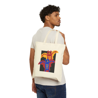 The Bat Dance (The Jungle Things Series) - Canvas Tote Bag