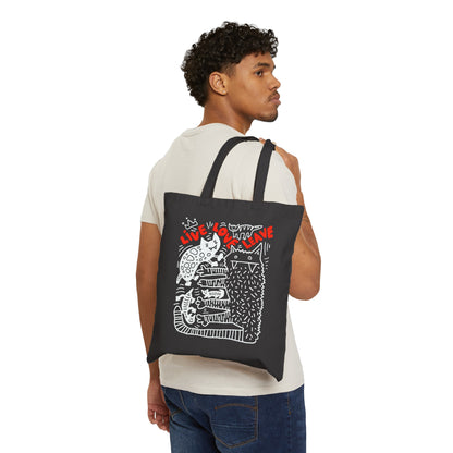 Live Love Leave - Canvas Tote Bag