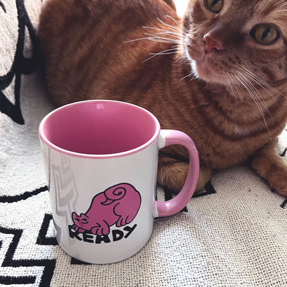 Ready Cat Dude, Pink - Mug